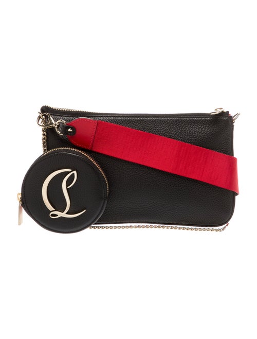 Christian Louboutin Leather Loubila Hybrid Pouch