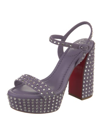 Christian Louboutin Suede Sandals