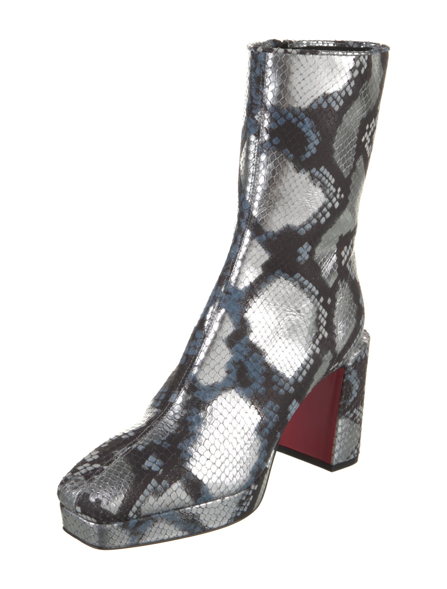 Christian Louboutin Animal Print Boots