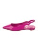 Christian Louboutin Patent Leather Slingback Flats