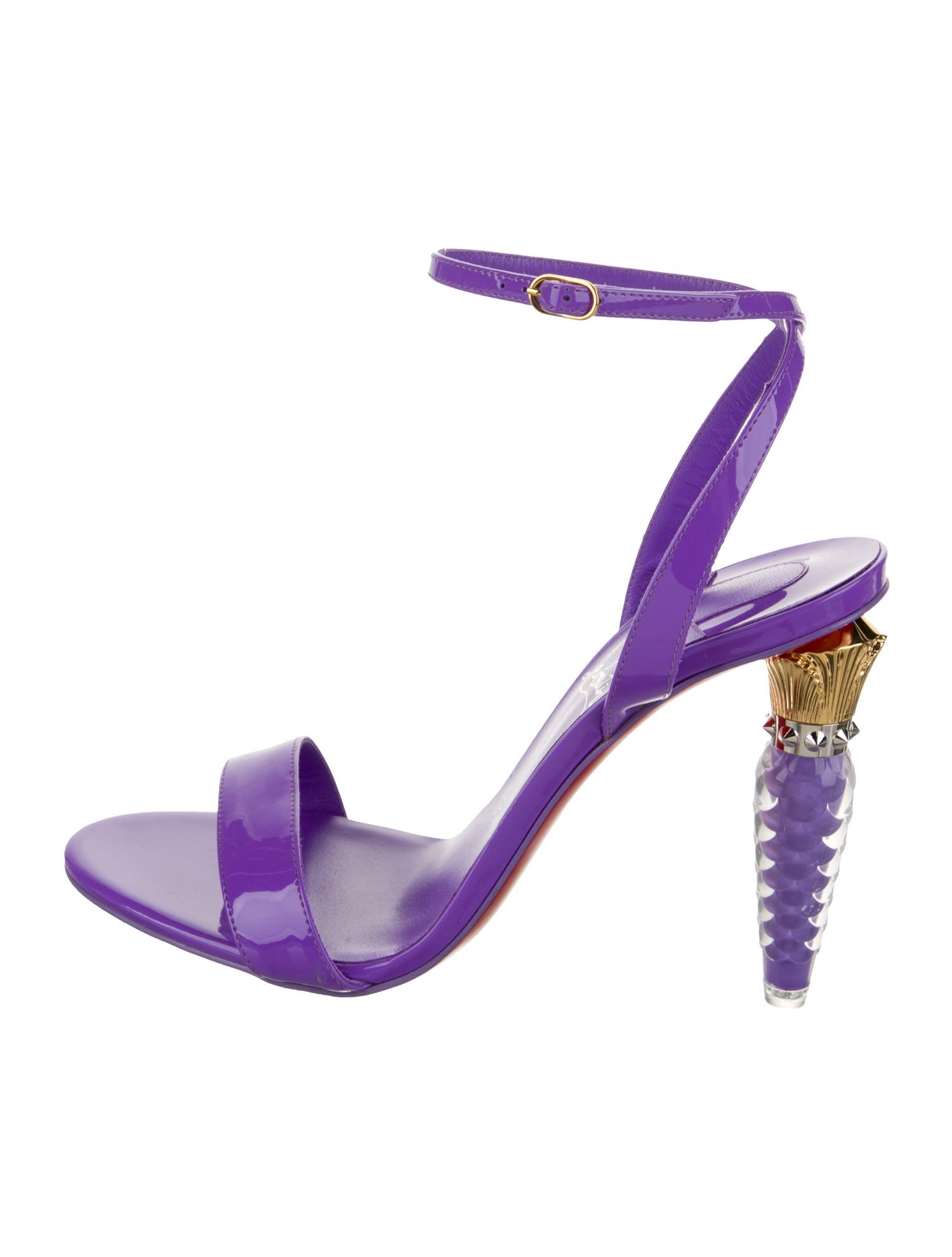 Christian Louboutin Patent Leather Sandals