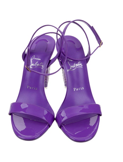 Christian Louboutin Patent Leather Sandals