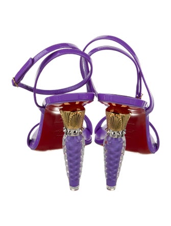 Christian Louboutin Patent Leather Sandals