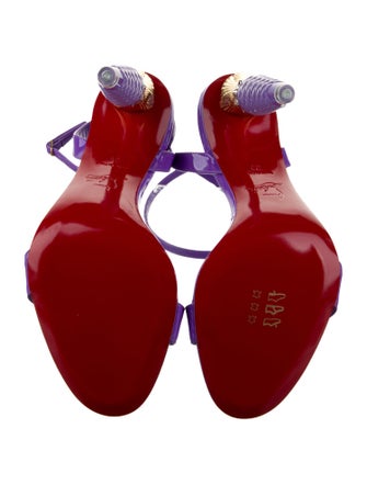 Christian Louboutin Patent Leather Sandals