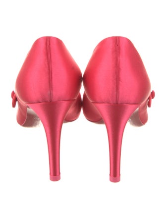 Christian Louboutin Satin Pumps