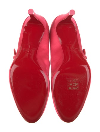 Christian Louboutin Satin Pumps