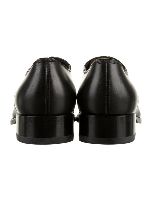 Christian Louboutin Leather Studded Accents Derby Shoes