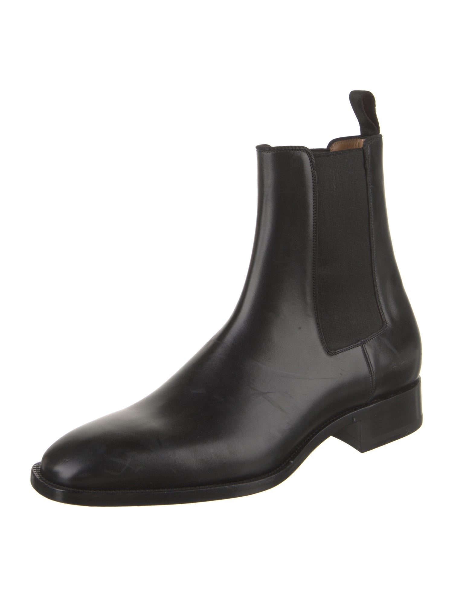 Christian Louboutin Leather Chelsea Boots