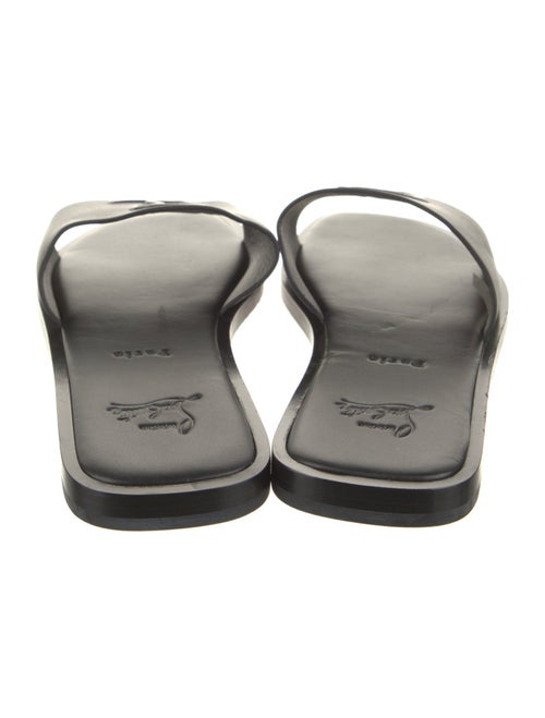 Christian Louboutin Leather Slides