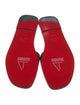 Christian Louboutin Leather Slides