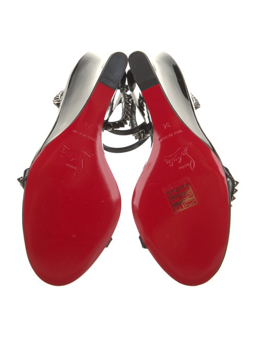 Christian Louboutin Patent Leather Sandals