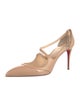 Christian Louboutin Leather D'Orsay Pumps