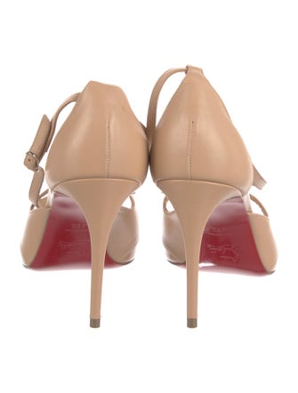 Christian Louboutin Leather D'Orsay Pumps