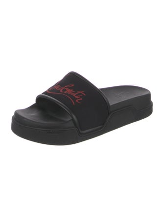 Christian Louboutin Rubber Slides