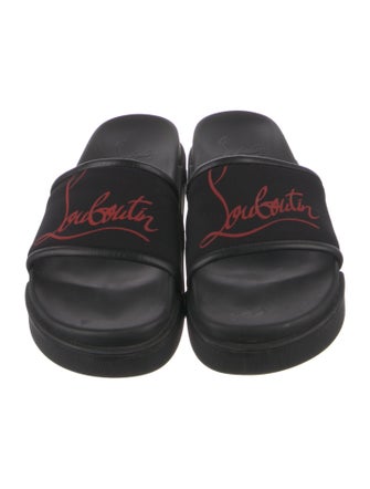 Christian Louboutin Rubber Slides