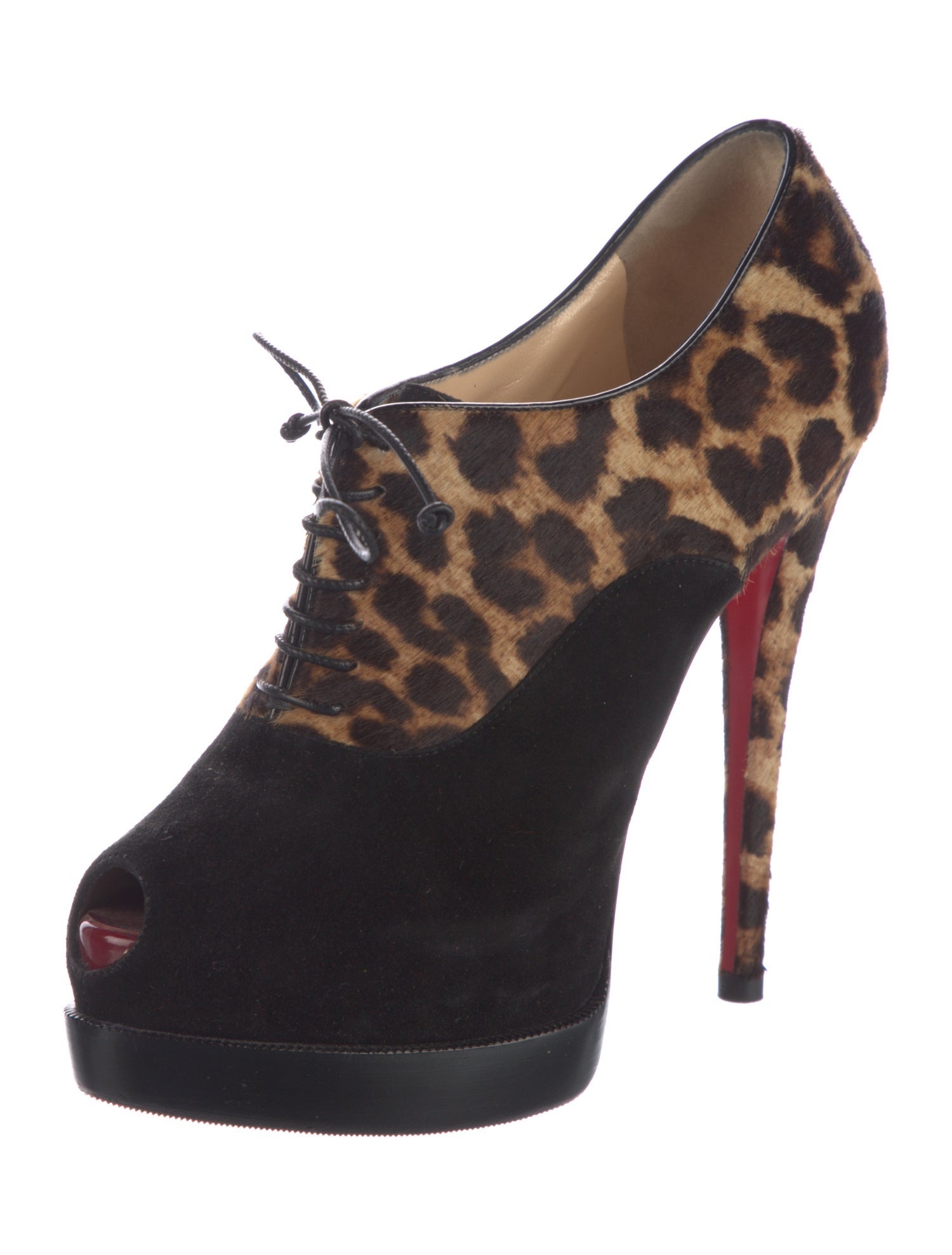 Christian Louboutin Ponyhair Animal Print Pumps