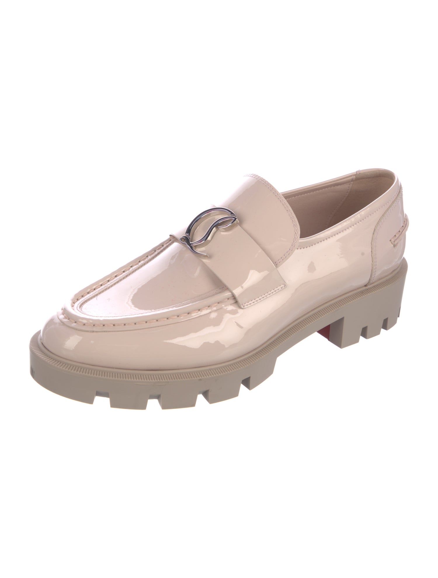 Christian Louboutin Patent Leather Loafers