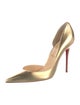 Christian Louboutin Leather D'Orsay Pumps