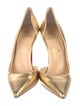 Christian Louboutin Leather D'Orsay Pumps