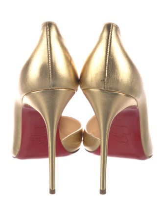 Christian Louboutin Leather D'Orsay Pumps