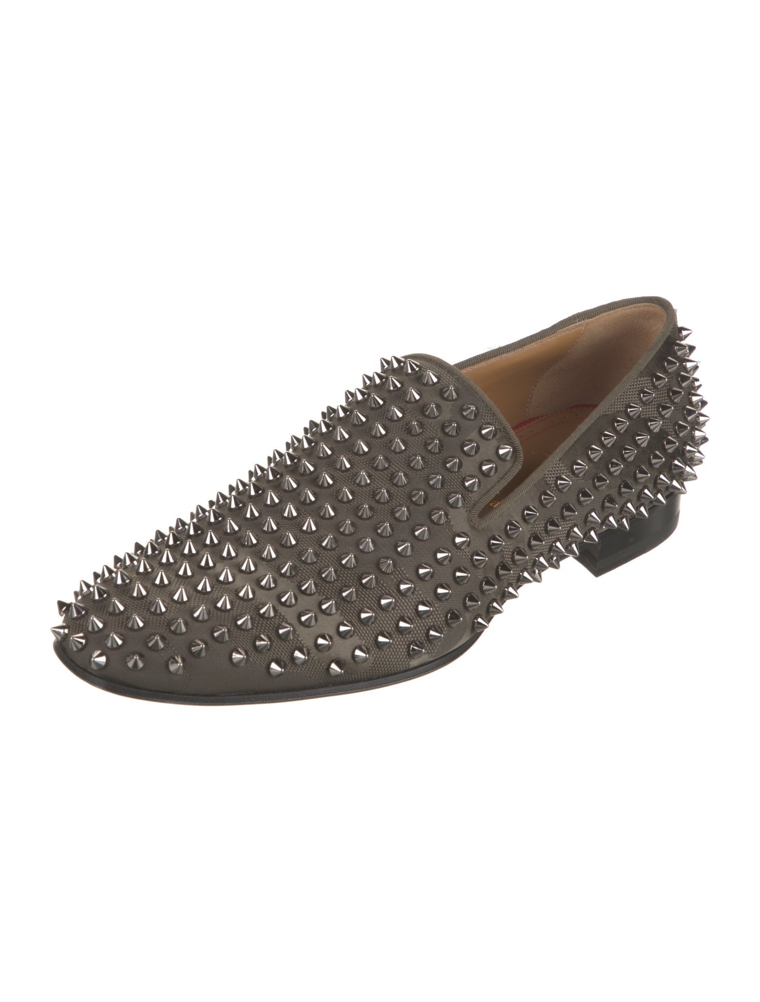 Christian Louboutin Studded Accents Loafers