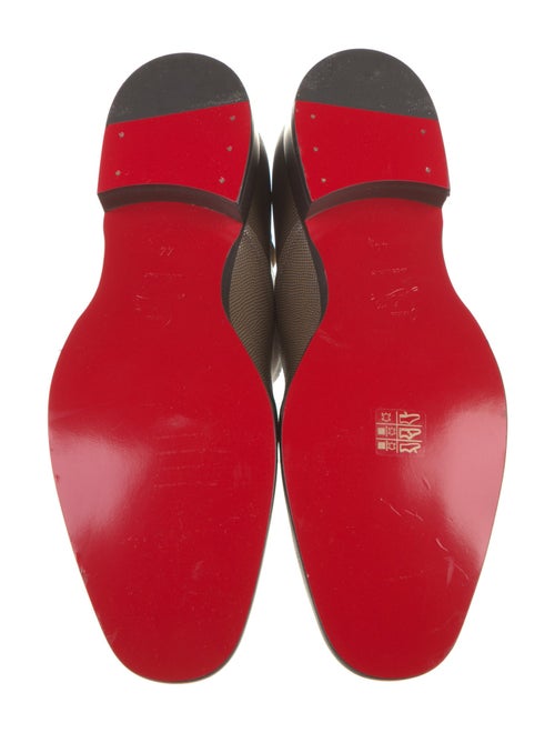 Christian Louboutin Embossed Leather Chelsea Boots