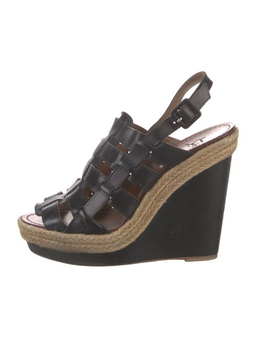 Christian Louboutin Leather Slingback Pumps