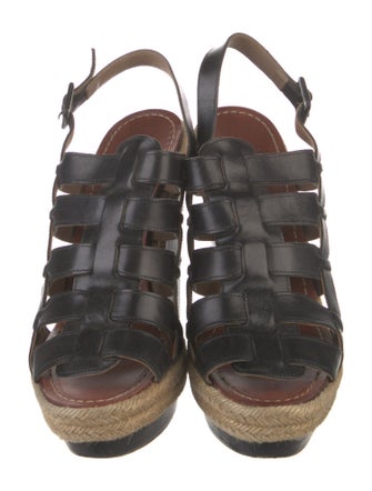 Christian Louboutin Leather Slingback Pumps