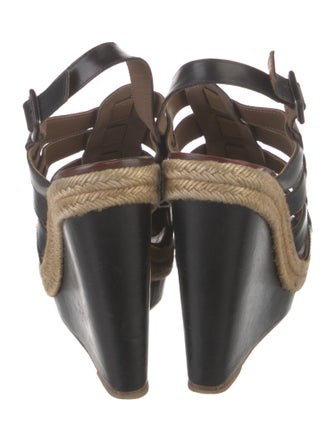 Christian Louboutin Leather Slingback Pumps