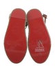 Christian Louboutin Leather Espadrilles