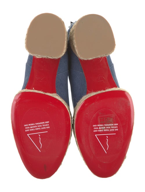 Christian Louboutin Denim Boots