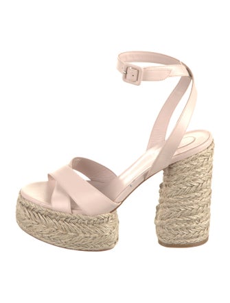 Christian Louboutin Leather Espadrilles