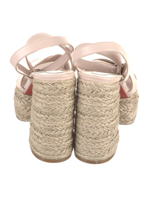 Christian Louboutin Leather Espadrilles