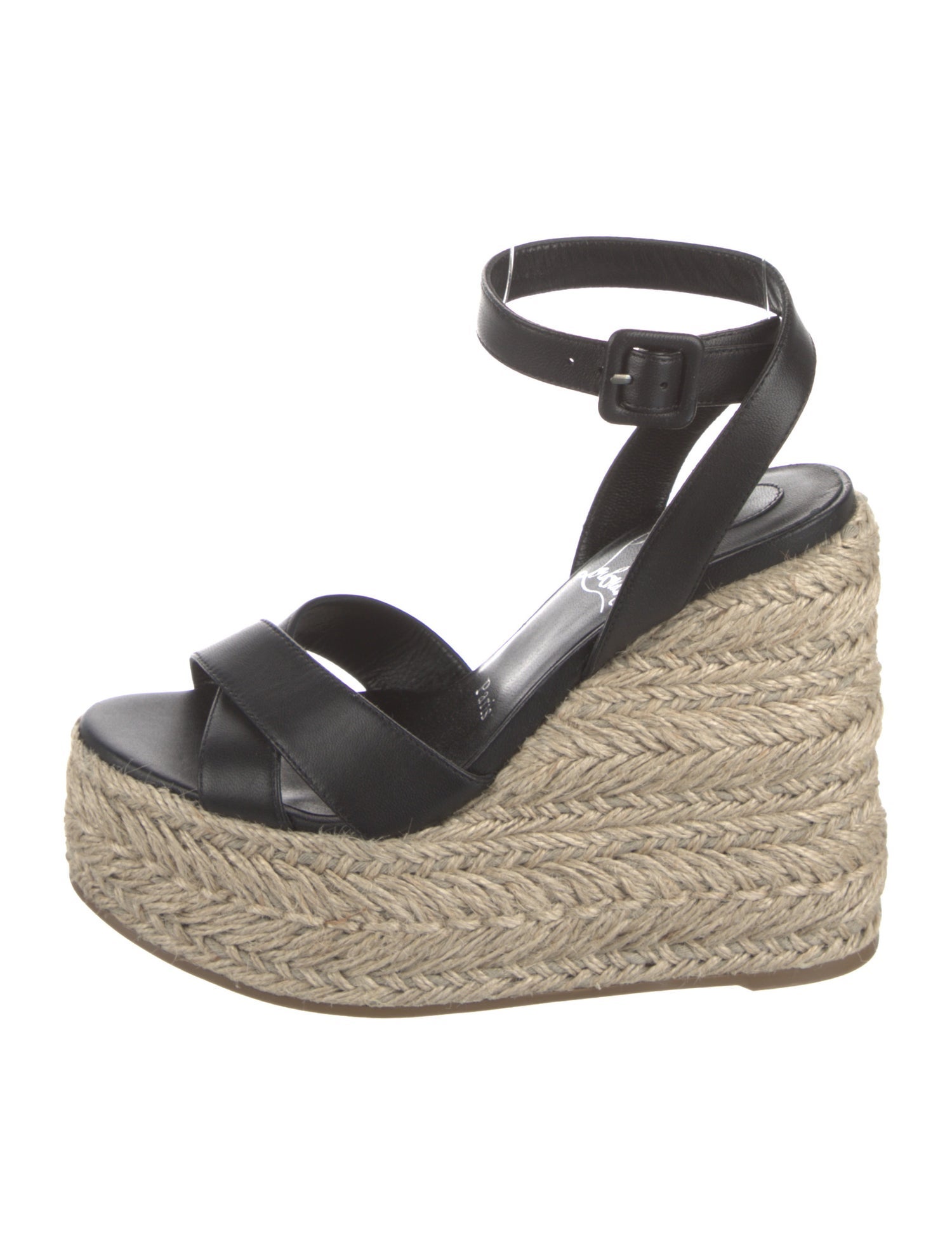 Christian Louboutin Leather Espadrilles