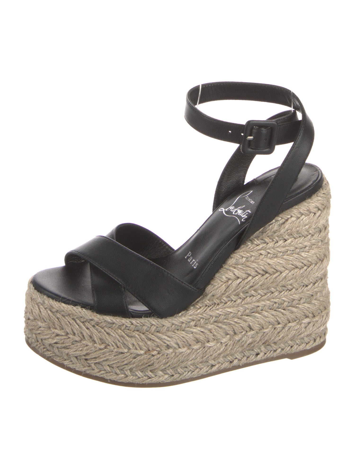 Christian Louboutin Leather Espadrilles