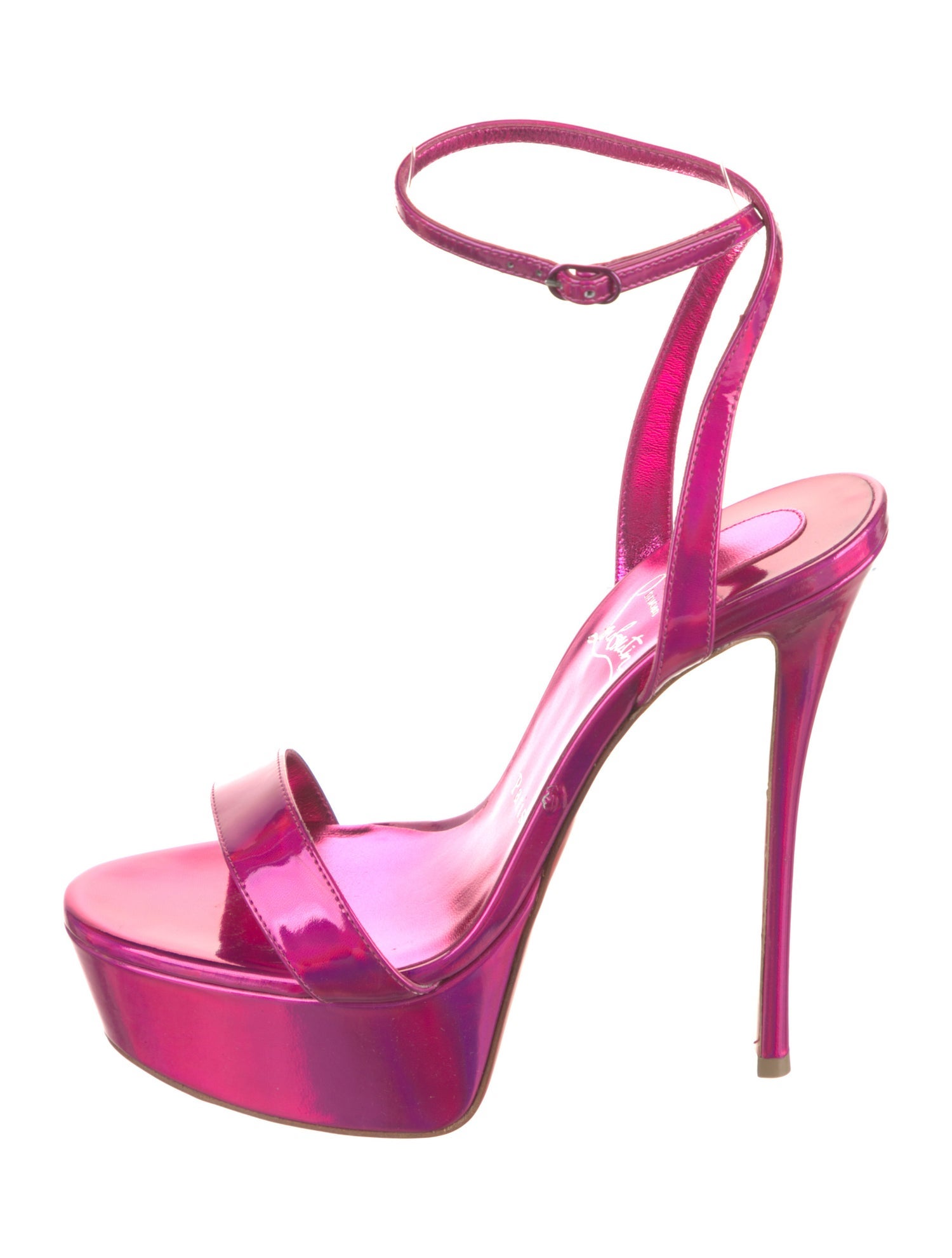 Christian Louboutin Patent Leather Sandals