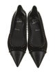 Christian Louboutin Suede Studded Accents Flats