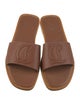 Christian Louboutin Leather Slides