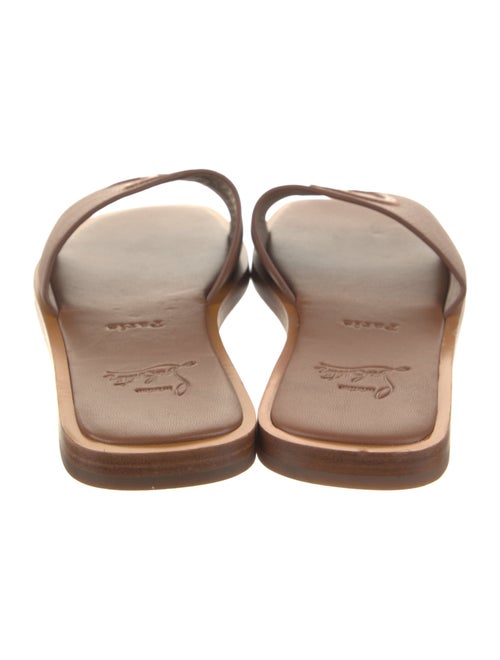 Christian Louboutin Leather Slides
