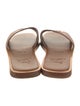 Christian Louboutin Leather Slides
