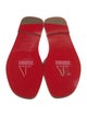 Christian Louboutin Leather Slides