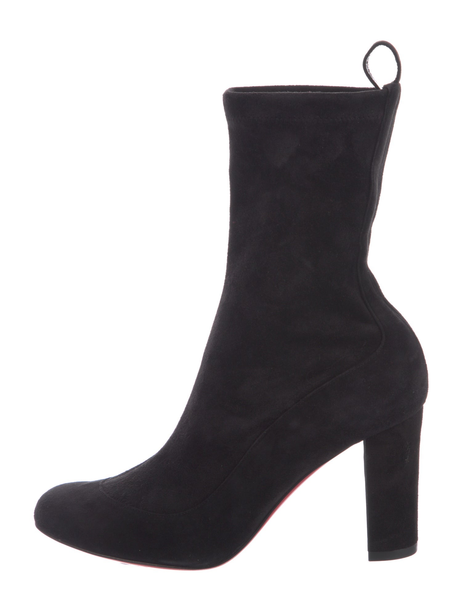 Christian Louboutin Suede Sock Boots