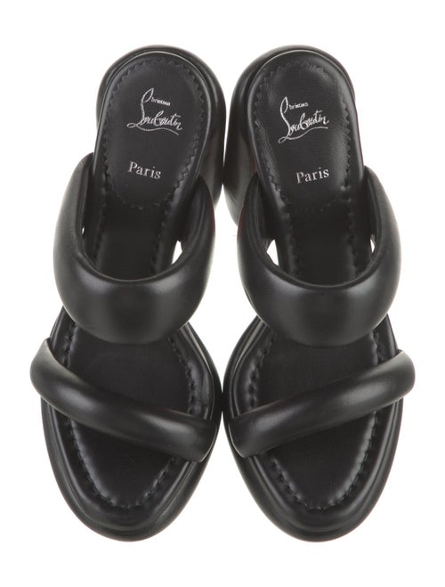 Christian Louboutin Leather Slides
