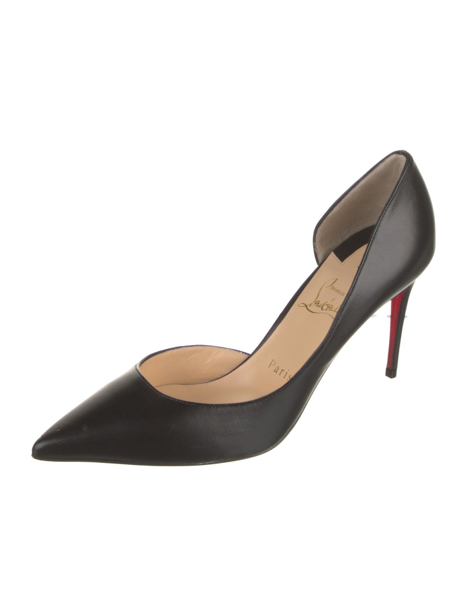 Christian Louboutin Leather D'Orsay Pumps