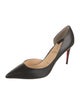 Christian Louboutin Leather D'Orsay Pumps