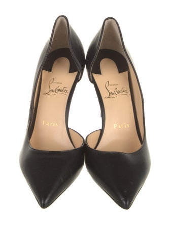 Christian Louboutin Leather D'Orsay Pumps