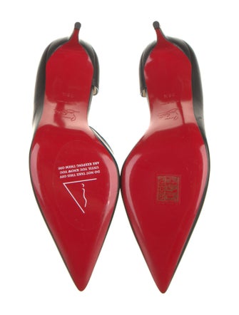 Christian Louboutin Leather D'Orsay Pumps