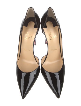 Christian Louboutin Patent Leather D'Orsay Pumps