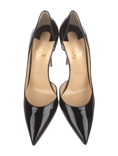 Christian Louboutin Patent Leather D'Orsay Pumps