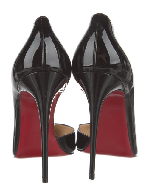 Christian Louboutin Patent Leather D'Orsay Pumps